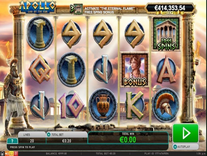 slot machines online coin of apollo